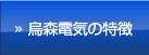 烏森電気の特徴